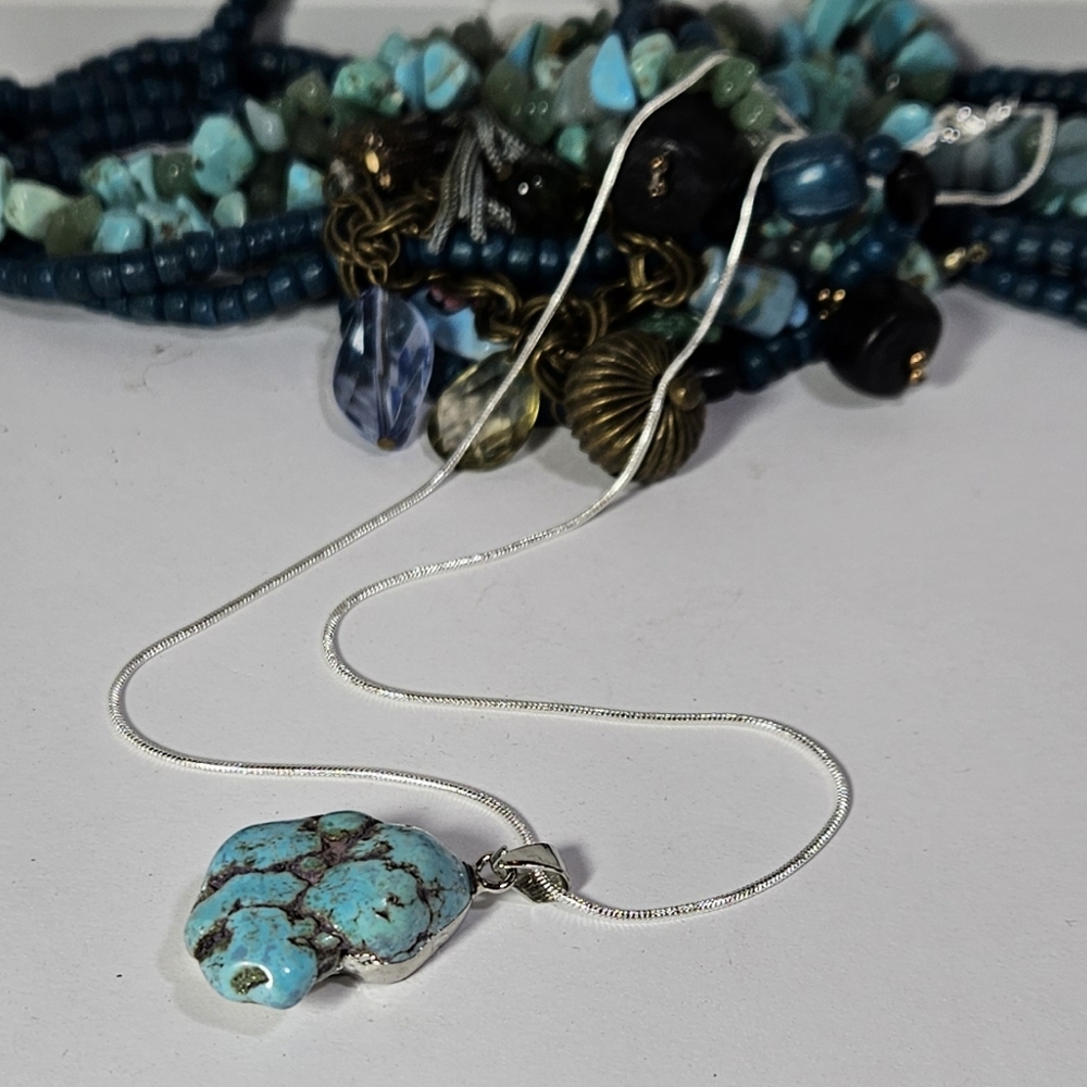 Turquoise Sterling Silver - Picture 2 of 12